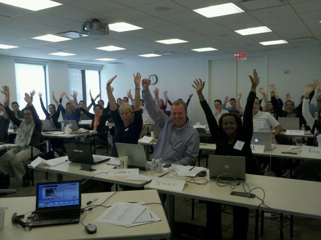 training session attendees