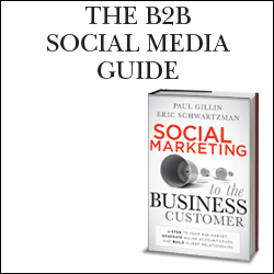 B2B Social Media Marketing Guide by author Eric Schwartzman